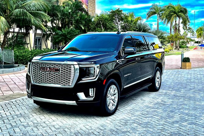 Puerto Rico Island Wide Private Transfers, Yukon Denali SUV - Finding your driver fast at the airport or cruise terminal