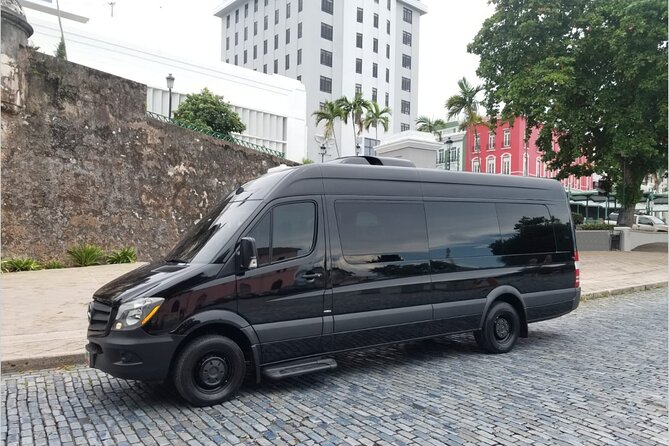 Puerto Rico Island Wide Transfer, 16Pax Mercedes Van, Select Zone - How the San Juan Airport Pickup Actually Works
