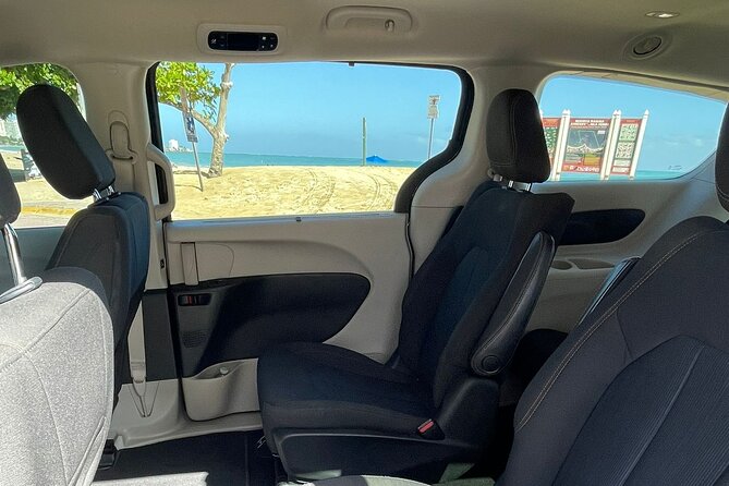 Puerto Rico Island Wide Transfer, Chrysler Minivan, Select Zone - One-way vs round-trip, overnight fees, and extra stop costs