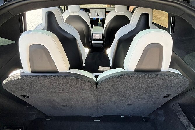 Puerto Rico Island Wide Transfer, Tesla Model X Luxury SUV. - Tesla Model X Luxury, Built for Comfort and Getting In and Out