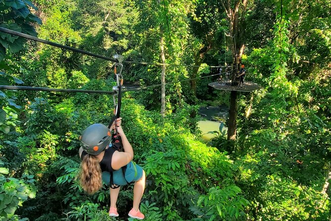 Rainforest and Junglequi Zipline Combo Tour - The 8:30am Van Ride From San Juan Marriott Stellaris