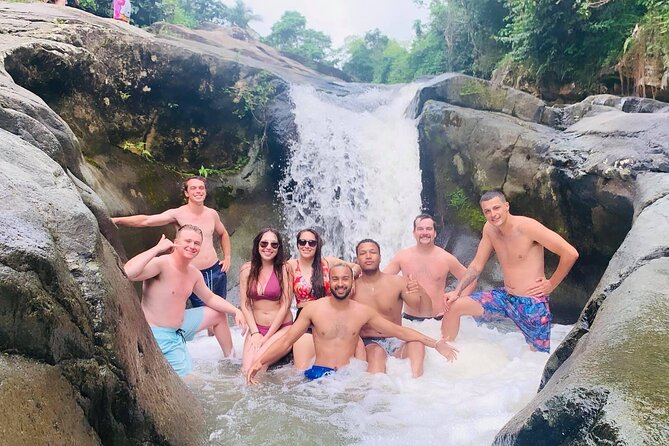 Rainforest Waterfall Slides/Adult Drinks included/ Beach - Beach stop: local mom-and-pop food and water sports options