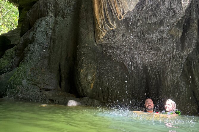 River Cave Swimming with TRANSPORTATION - Eliot and Sarah’s guiding style: Puerto Rico facts, calm pacing, and encouragement