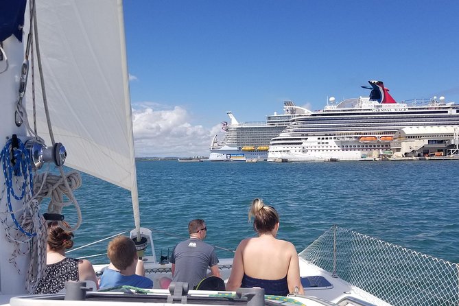 San Juan Bay Day Sail with Drinks Included - Stop 1: Sailing San Juan Harbor, with dolphins and sea turtles possible