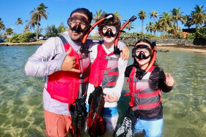San Juan: Kids and Family Snorkeling Adventure with Videos - The itinerary in plain steps (what happens in the water)