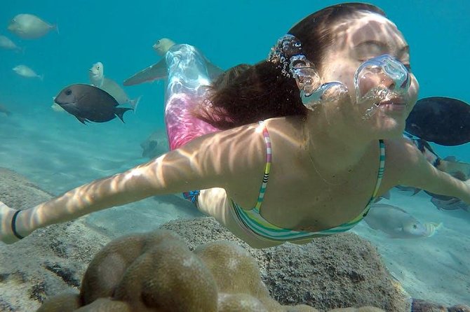 San Juan Mermaid Snorkel Experience with Video Shoot - From Tail Fitting to Mermaid Hair Flip: Your Photo Shoot Moment