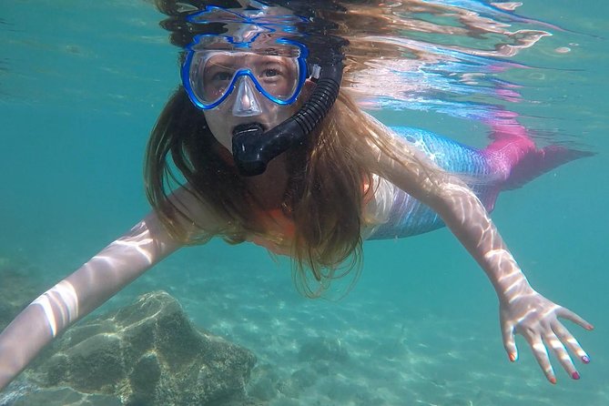 San Juan Mermaid Snorkel Experience with Video Shoot - Shore-Entry Snorkeling in a Mermaid Tail: What to Expect Once You Hit the Water