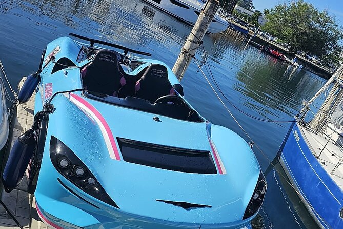 San Juan PR Watersports Car Rental Blue McLaren - Check-in reality: what you must bring and why