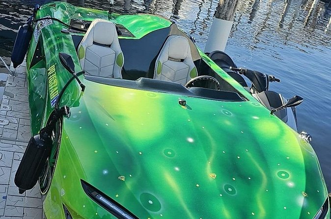 San Juan PR Watersports Car Rental Green Infinity - Who should book, and who should skip this jet car ride