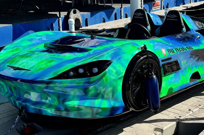 San Juan PR Watersports Car Rental Green McLaren - What 30 Minutes Costs, and Where the Real Value Shows Up