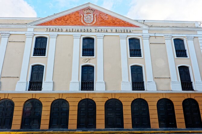 San Juan Self-Guided Walking Audio Tour - The First Stops: La Corazon Steps, Triunfo de San Sebastian, and Teatro Tapia