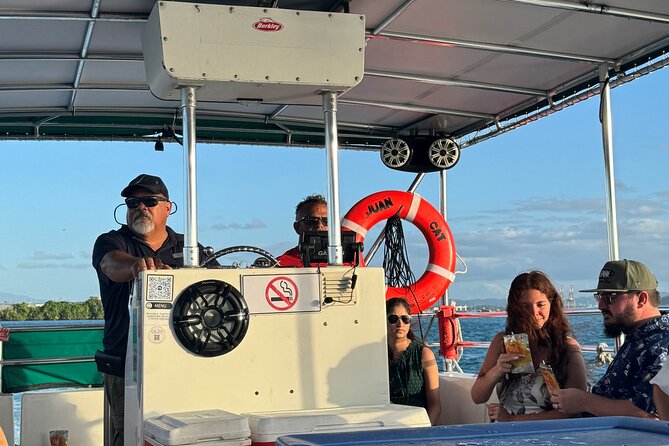 San Juan Sunset Harbor Boat Ride - First half: landmarks as the light turns gold