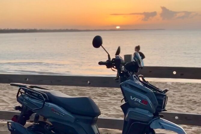 Scooter Rental San Juan Puerto Rico - Stop 2, Playa CV Sea: an urban beach pause with Atlantic views