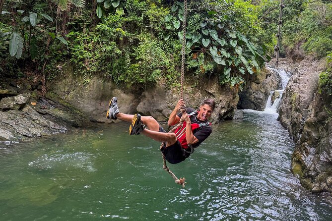 Small Group El Yunque Half Day Tour with Transport: Waterslide - The Waterslide Moment, and Why the Gear Matters