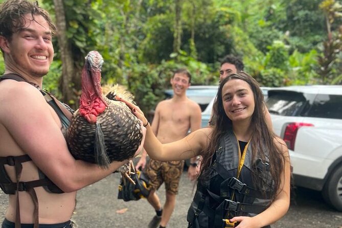 Small-Group El Yunque Rainforest & Transportation Luquillo Beach - Included Snacks, Bottled Water, and Life Vest Safety Gear