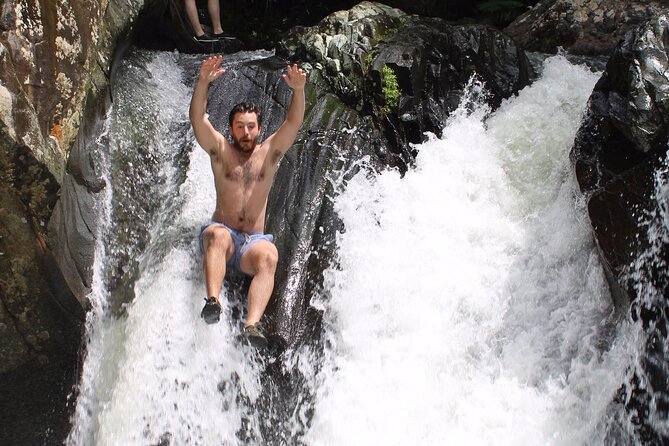 Small-Group El Yunque Waterslide Adventure & transportation - San Juan to El Yunque: the part you do not want to waste energy on