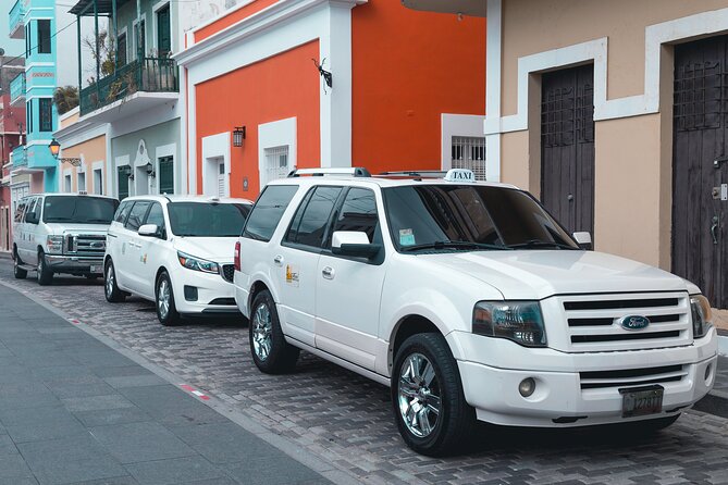 Taxi Service from San Juan Airport (SJU) - The ride vehicles: Ford E350, Kia Sedona, or Toyota Sienna