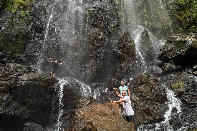 The Waterfall Adventure: Hiking in Paradise - Reaching Charco Prieto: Swimming, Photos, and the Best Part Cooling Off