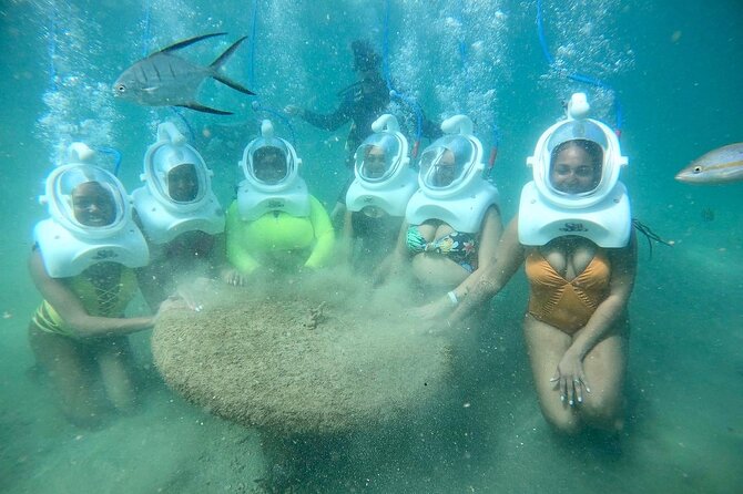 Underwater Sea Trek in San Juan: Explore Beneath the Waves - A Helmeted Walk on San Juan’s Sea Floor, Without the Stress