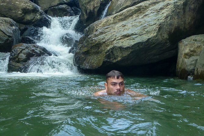Waterfall Hike in Remote Area of El Yunque Rainforest; San Juan - The river hike: natural pools, flora and fauna spotting, and pacing