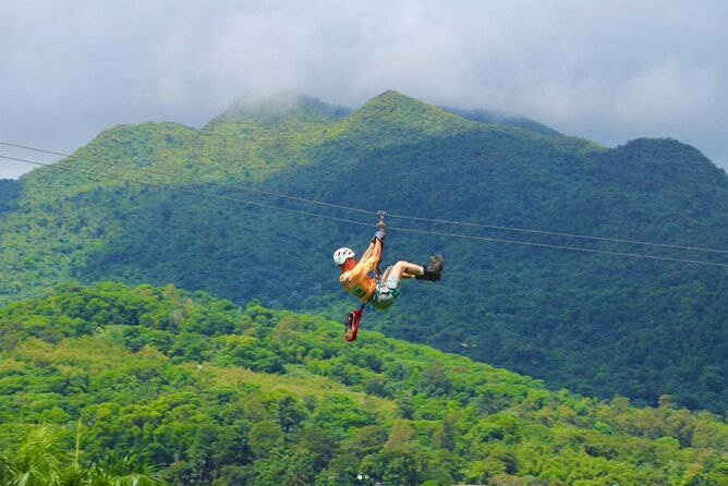 Ziplining at the Rainforest in Puerto Rico - Luquillo and El Yunque Views, Without the Big-Resort Feel